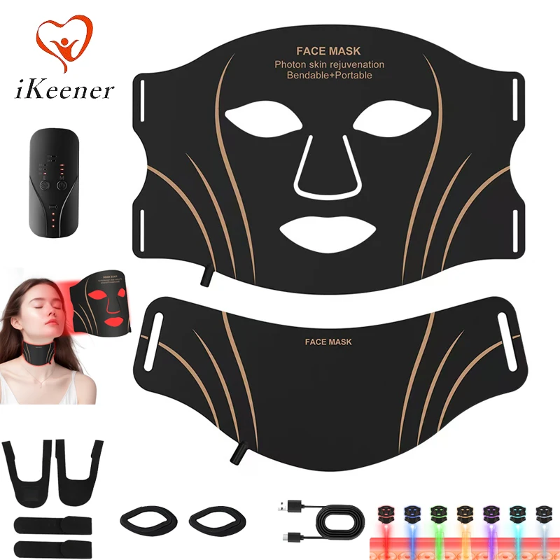maschera-led-per-viso-e-collo-con-terapia-a-luce-rossa-7-colori-con-telecomando-dispositivo-di-bellezza-in-silicone-per-la-cura-della-pelle-per-casa-e-viaggio