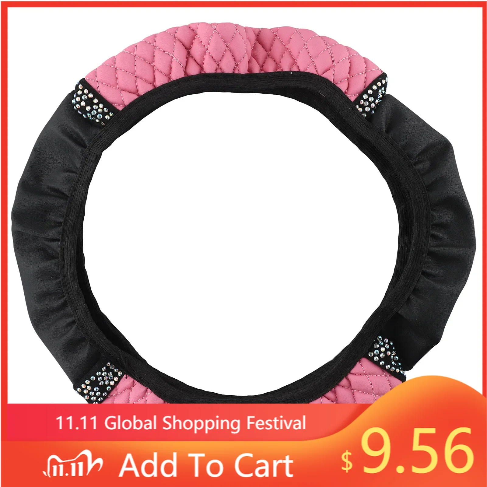 

Auto Accessories Car Steering Wheel Car Interior Decoration Parts Diamond Quick Release UV-Resistant Waterproof