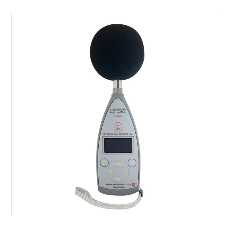 AWA5661 Class 1 Sound Level Meter IEC 61672 Compliant 1-Year Warranty
