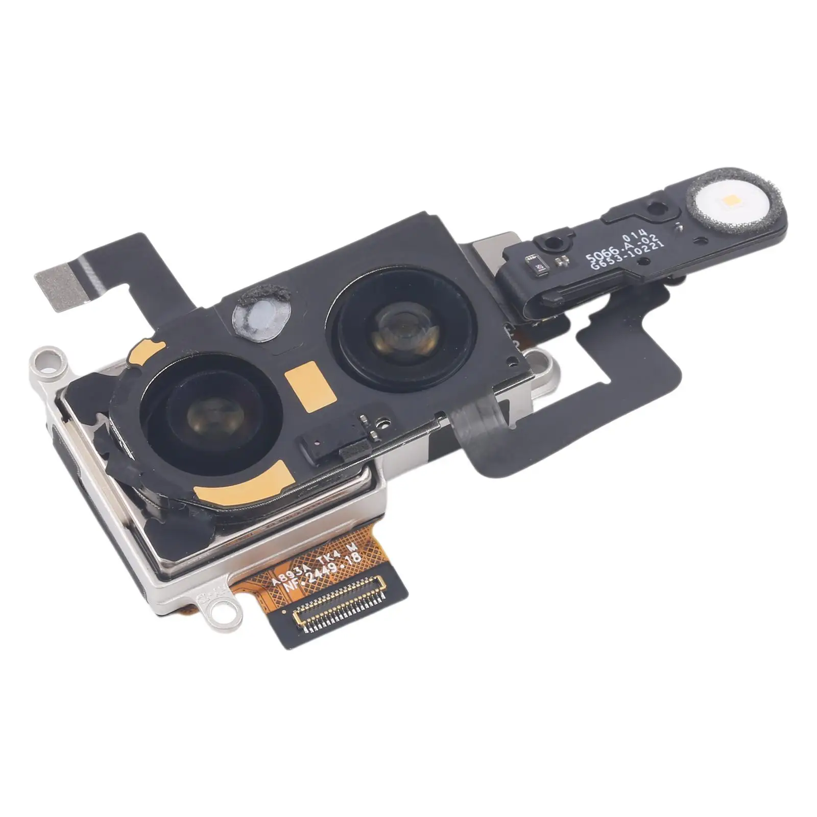 For Google Pixel 9 Original Back Facing Camera with Flashlight Flex Cable