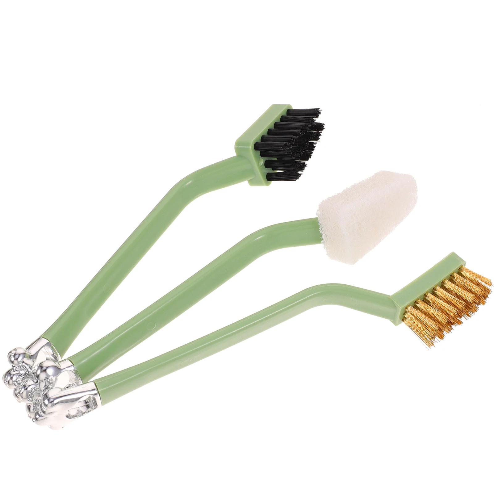 

3 Pcs Cleaner Brush for Dishes Pot Gas Stove Pan Griddle Scrubber Sturdy H Plastic Gas Stove Cleaner Kitchen Use