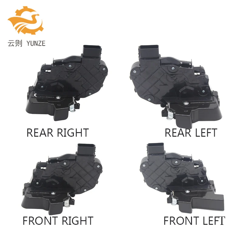 4 SIDES FRONT REAR LEFT RIGHT DOOR LATCH MECHANISM LOCK ACTUATOR FOR LAND ROVER RANGE SPORT EVOQUE