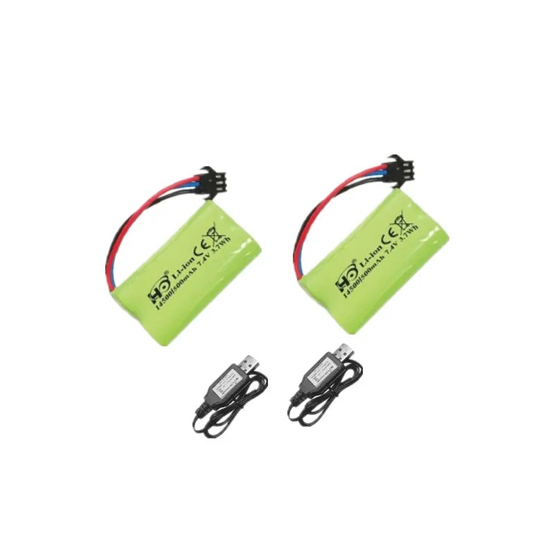 MN-82 MN-111 MN82 MN111 Remote Control RC Truck Car 7.4V 500Mah Battery MN82 RC Car Battery MN111 Car Battery MN82 MN111 RC Car