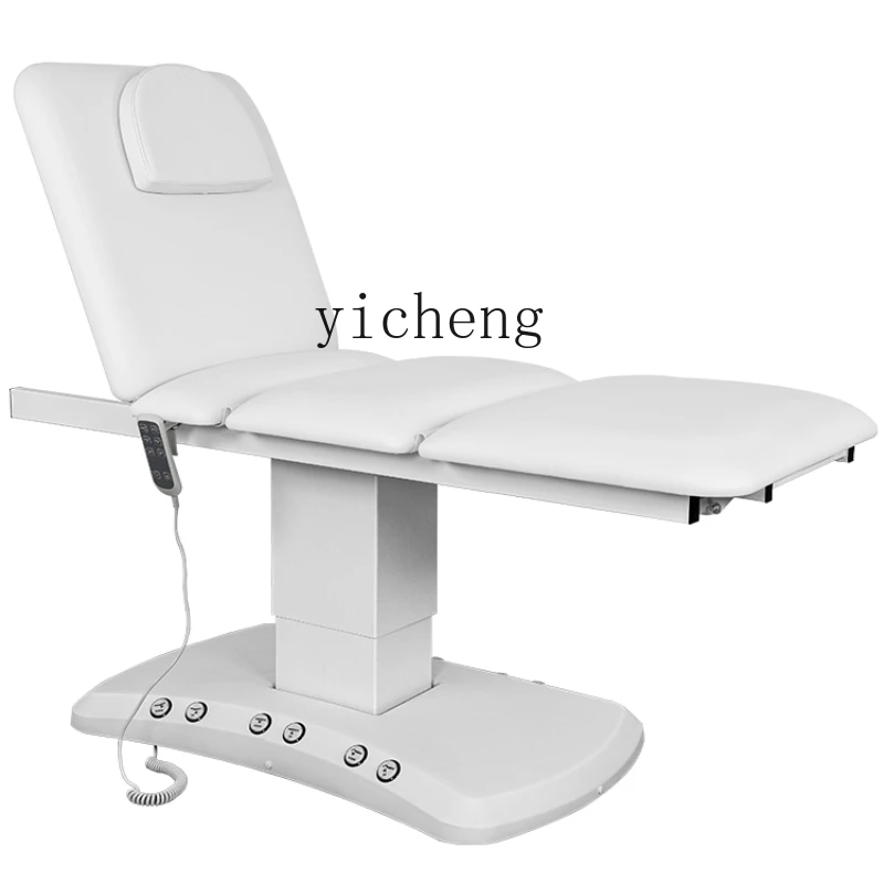 

ZC Electric Beauty Bed Upright Lifting Tattoo Bed Tattoo Couch Eyelash Massage Beauty Chair