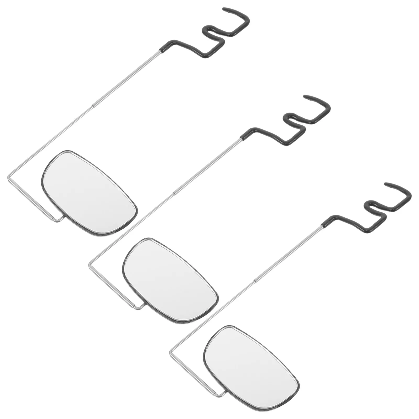 

3Pcs Outdoor Cycling Mirror: Adjustable Rear View for Sunglasses Bike Riding Glasses - Mountain Road Bicycle Eyewear Accessory