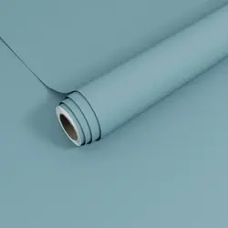Solid Color Wallpaper Self Adhesive Waterproof Decorative Vinyl Film for Walls Countertops Cabinets Shelf Drawer Liners Bedroom