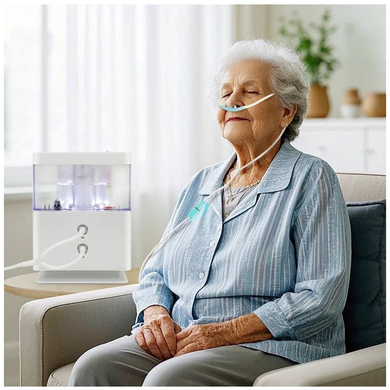 

Portable Hydrogen Inhalation Generation Machine with Adjustable Hydrogen Gas Flow Function 300ml