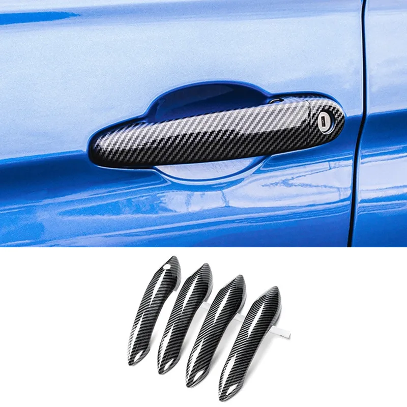 

4pcs Car Door Handle Stickers Door Handle Protector accessories For BMW 5 series F10 2011 2012 2013 2014 2015 2016 2017