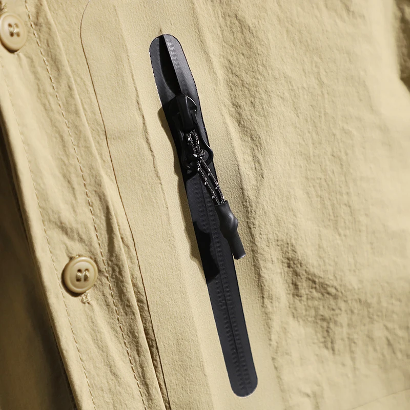 

Мужская тактическая куртка для улицы Qui Dry с подкладкой, весна-лето, дышащая модная куртка, Urban Sle Long Sve на пуговицах