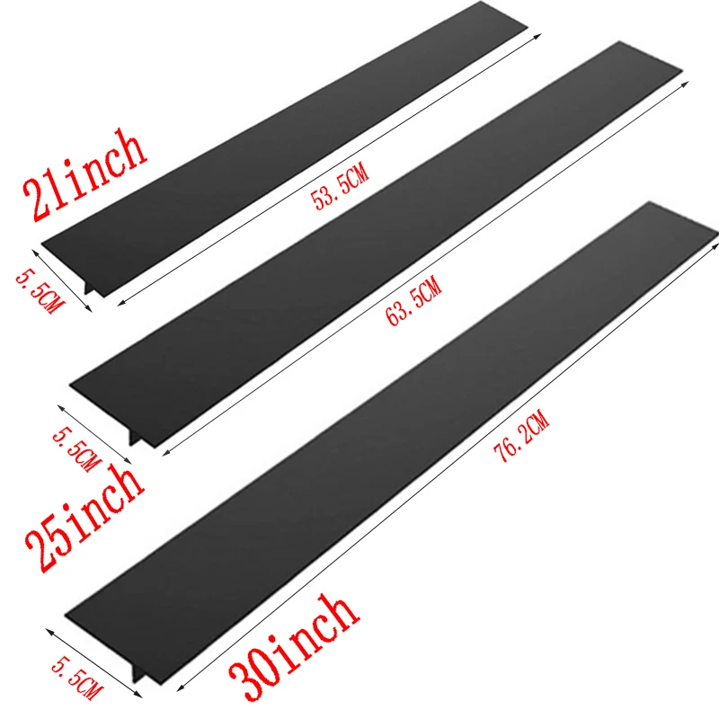 Herd Zähler Lücke Abdeckung Küche Silikon Hitzebeständige Matte Gasherd Schutz Schlitz Reinigung Pad Öl Staub Dichtung Herd Abdeckung – Detail 1
