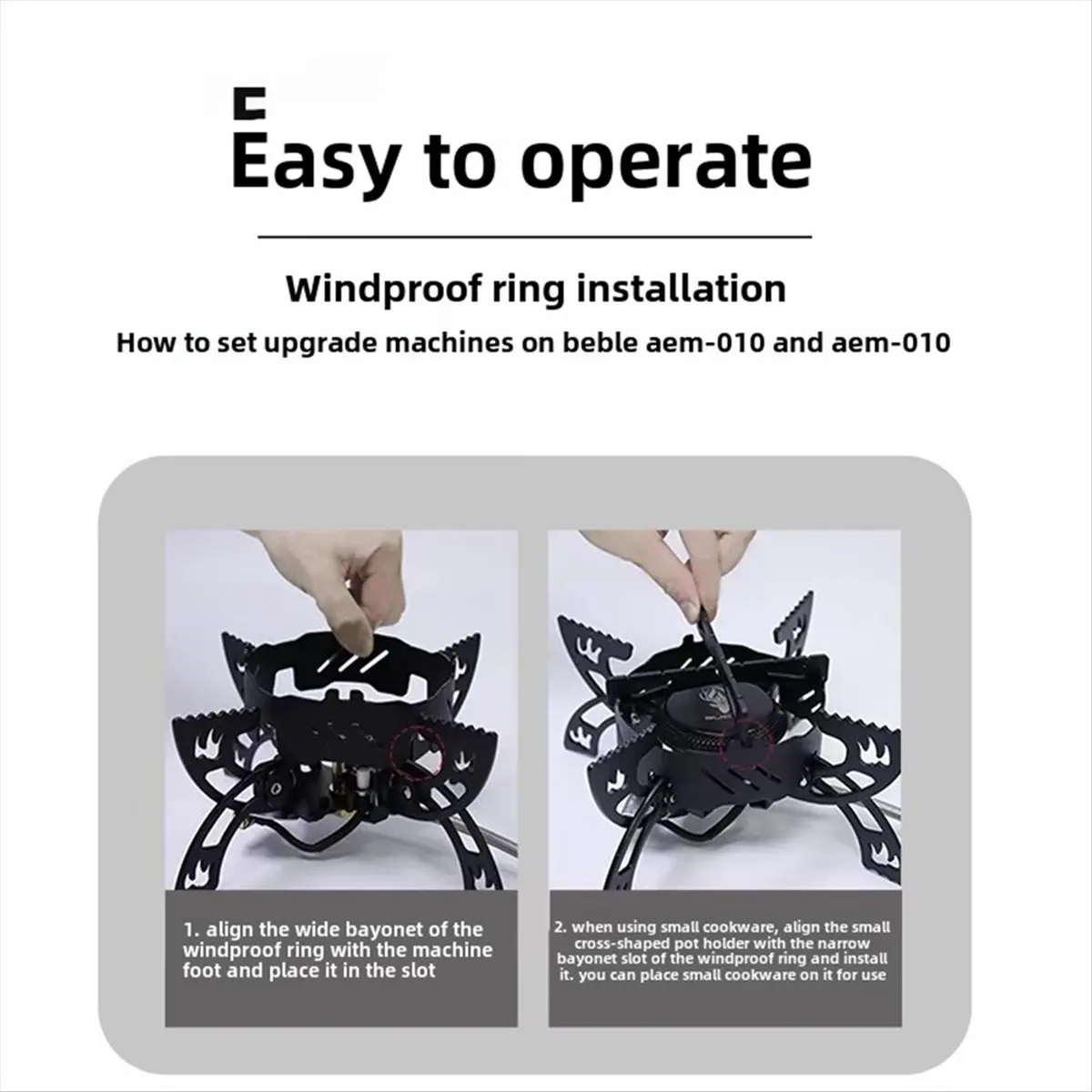 NEW  Portable Camping Stove, Windproof Outdoor Gas Burner, for Tourist, BBQ Compatible Portable,Mini