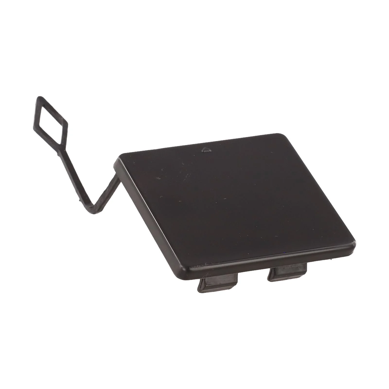 Car Tow Hook Cover Black Unpainted Tow Hook Non-deformable Black Color High Universality Fitment NO For Rear Bumper
