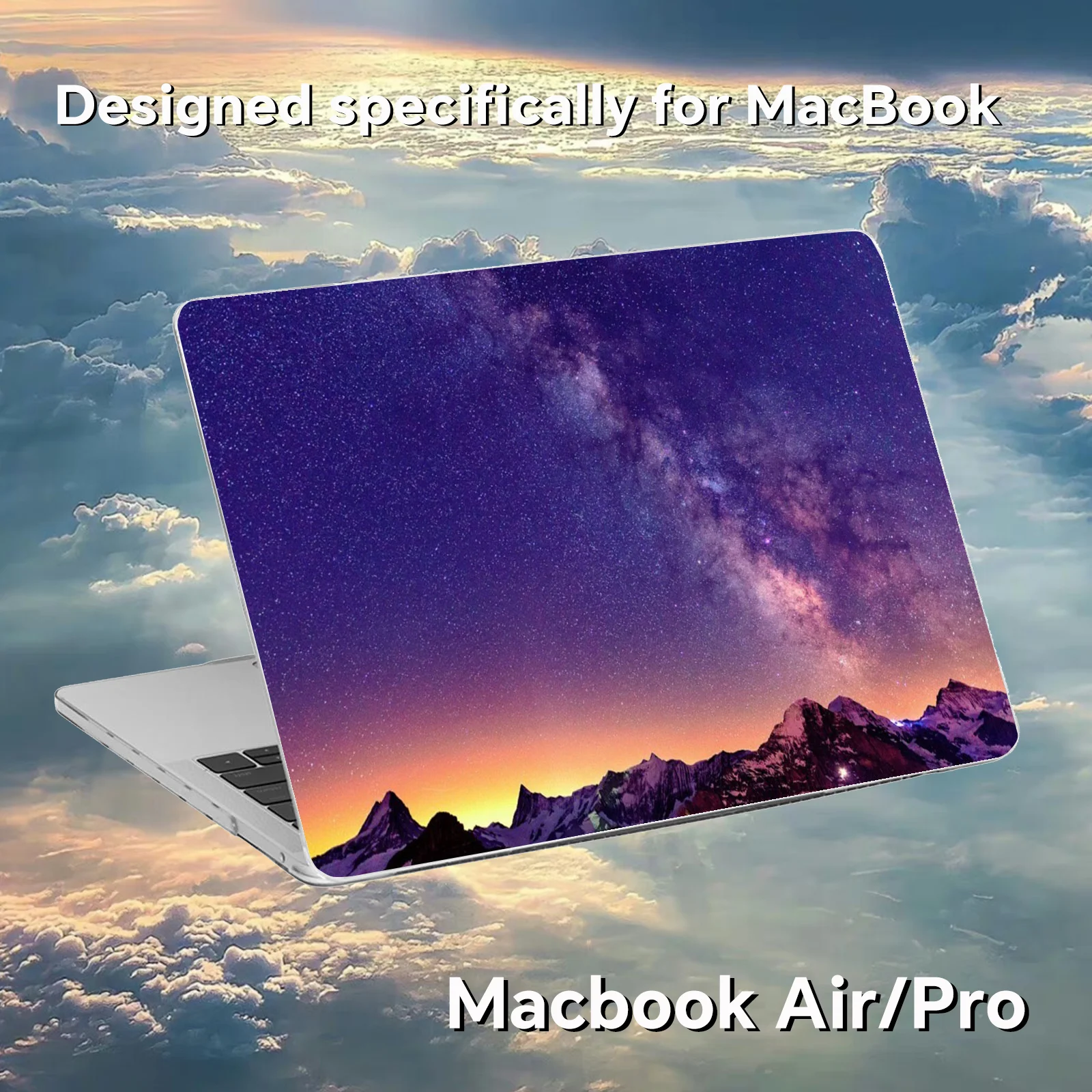 �y�Z�[�����z�N���X�^���t�����[�n�[�h�P�[�X MacBook M4 2025 M1 M2 Air 13 A2681 A2337 A2338 Air15 A2941 2023 Pro�P�[�X A2779 Retina 12�C���` A1534�p