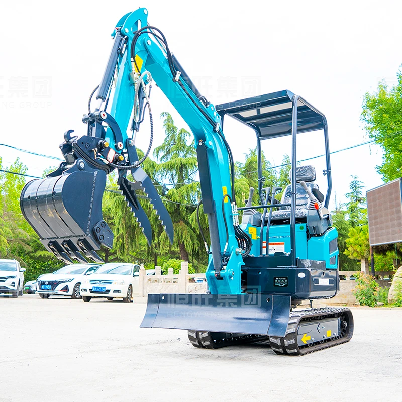 

Chinese Mini Excavator 2.5 Ton 2.3Ton 2Ton For Garden Hydraulic Micro Small Digger For Home Mini Digger Customizable For Sale