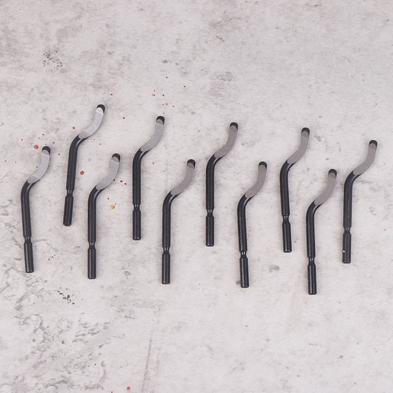 10pcs Deburring Copper Tube Edge Cutter Trimming Knife Scraper Blade BS1010 Trimming Scraper Deburring Tools