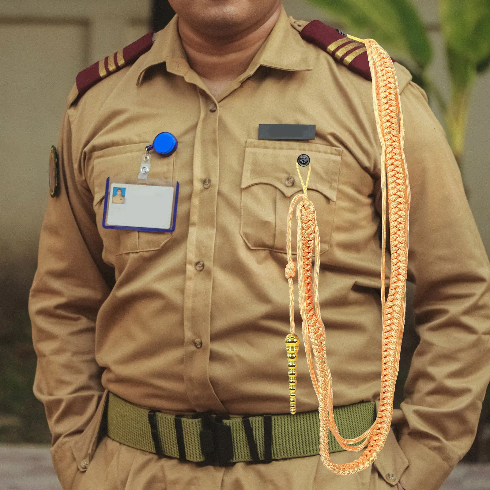 

Braided Aiguillette Cord For Uniform Cosplay Costume Diy Clothes Decoration Gold Shoulder Decor Dress Accessory