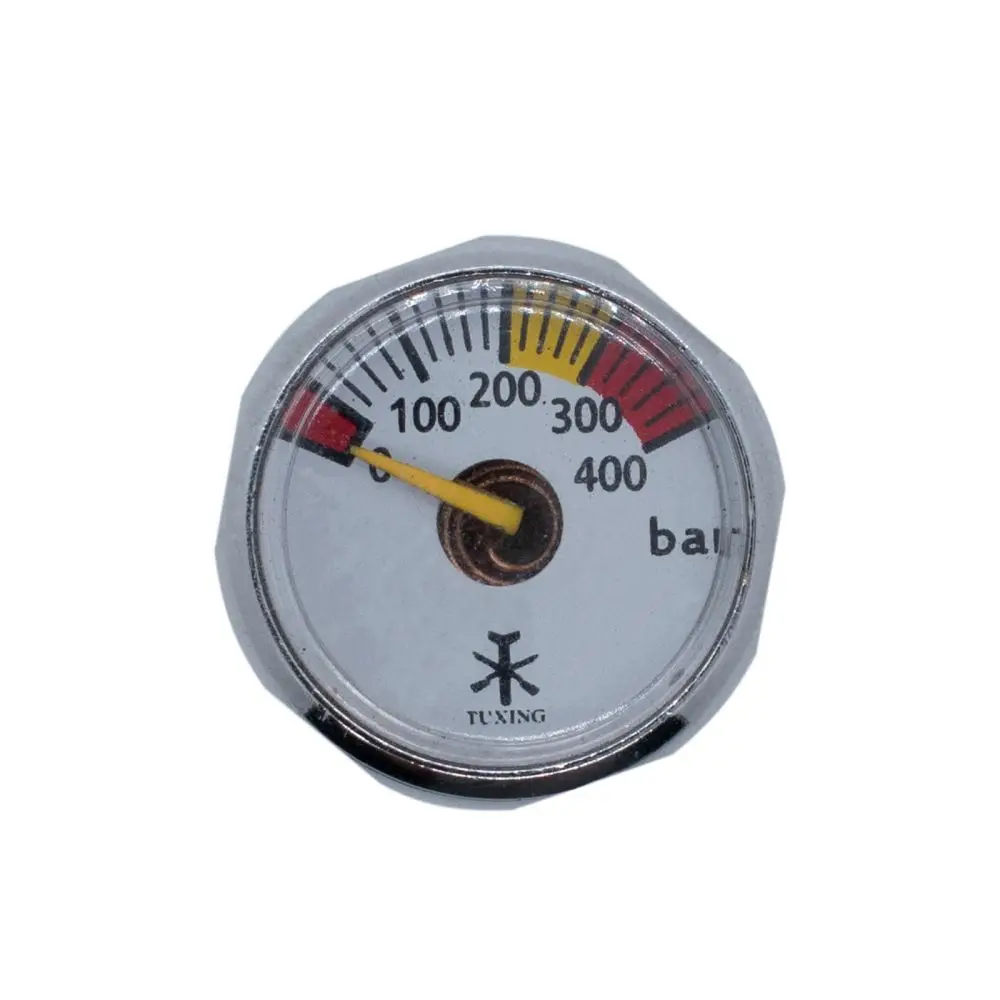 30Mpa  4500Psi 300Bar PCP Air Compressor Part High Pressure Hand Pump  Accessories Pressure Gauge Thread M8