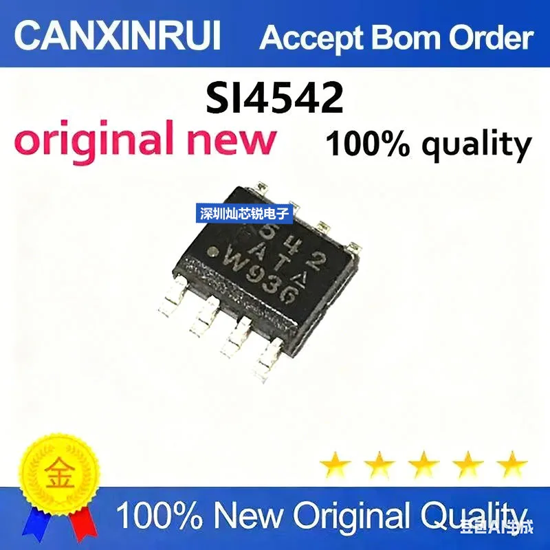 (5-100pieces)SI4542 SI4542DY SOP8 Original Stock Available, Price Advantage