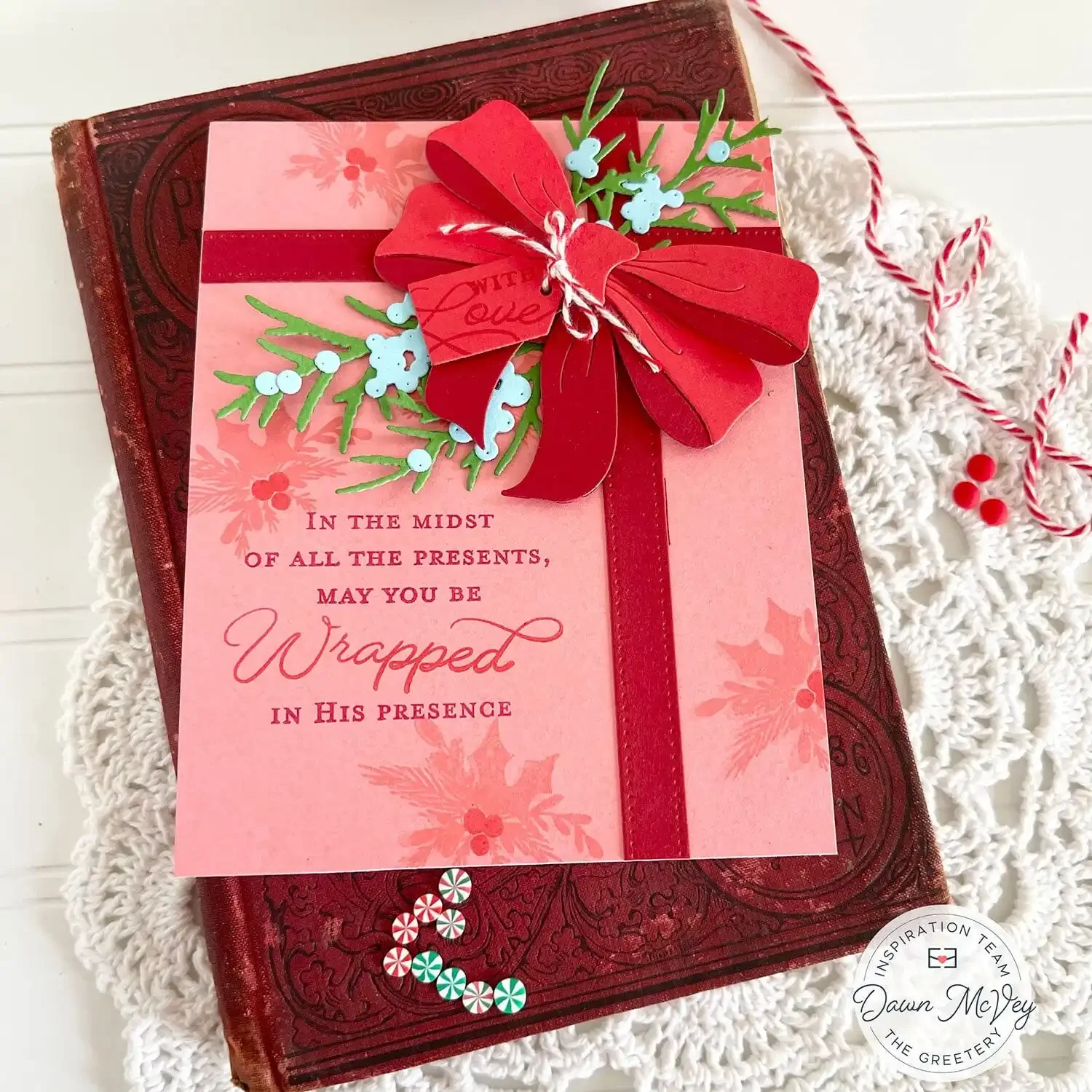 Plaid Tidings: Very Merry Stencil Thegreetery Metal Cutting Dies & Stencil Slimline Essentials Scrap Booking Card Stencil Cut view 5