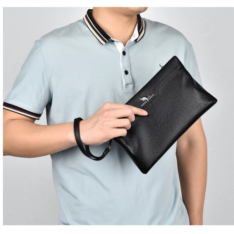 

Men's new fashionable PU handbag bolsos para hombre sacoche homme clutch 톰브라운 sac a main bag for man mariconera hombre клатч