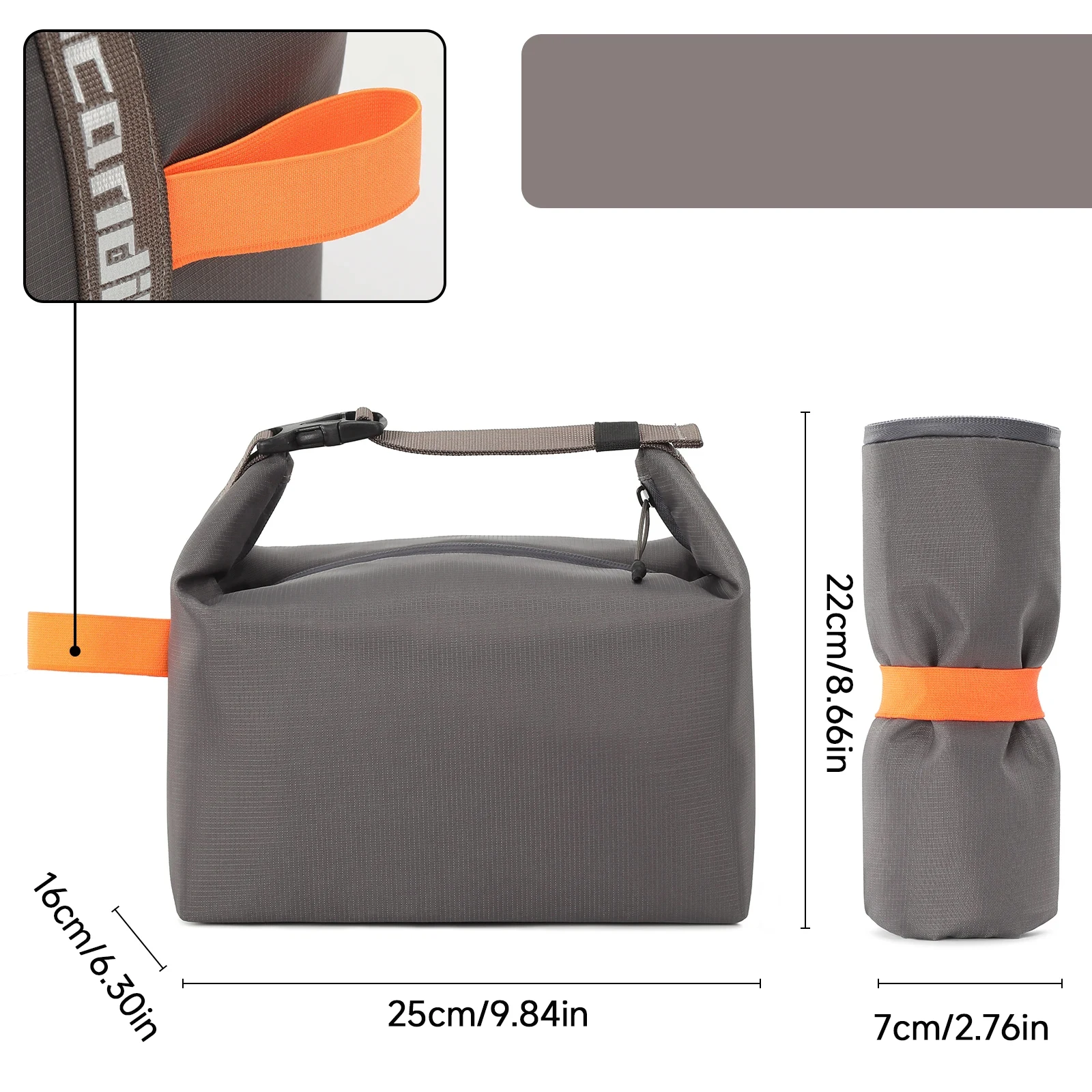 Isolierte Lunch-Bag-Isolierung Bento-Pack Aluminium folie Reis beutel Mahlzeit Pack Eis beutel tragbare Abendessen Picknick Lebensmittel Lagerung Handtasche