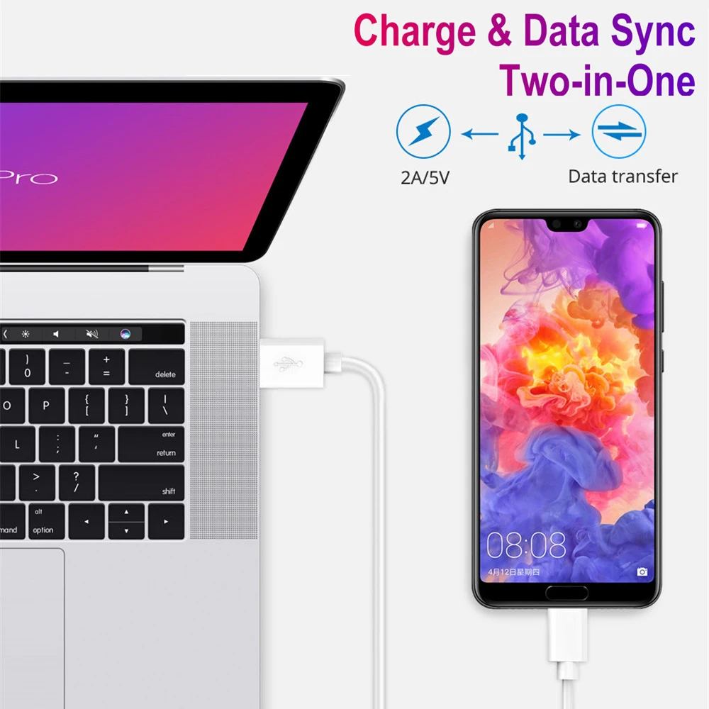 UKGO 5A Micro USB Fast Charging Cable Wire For Samsung Xiaomi Redmi Huawei Mobile Phone Micro USB Quick Charger Data Cable Cord