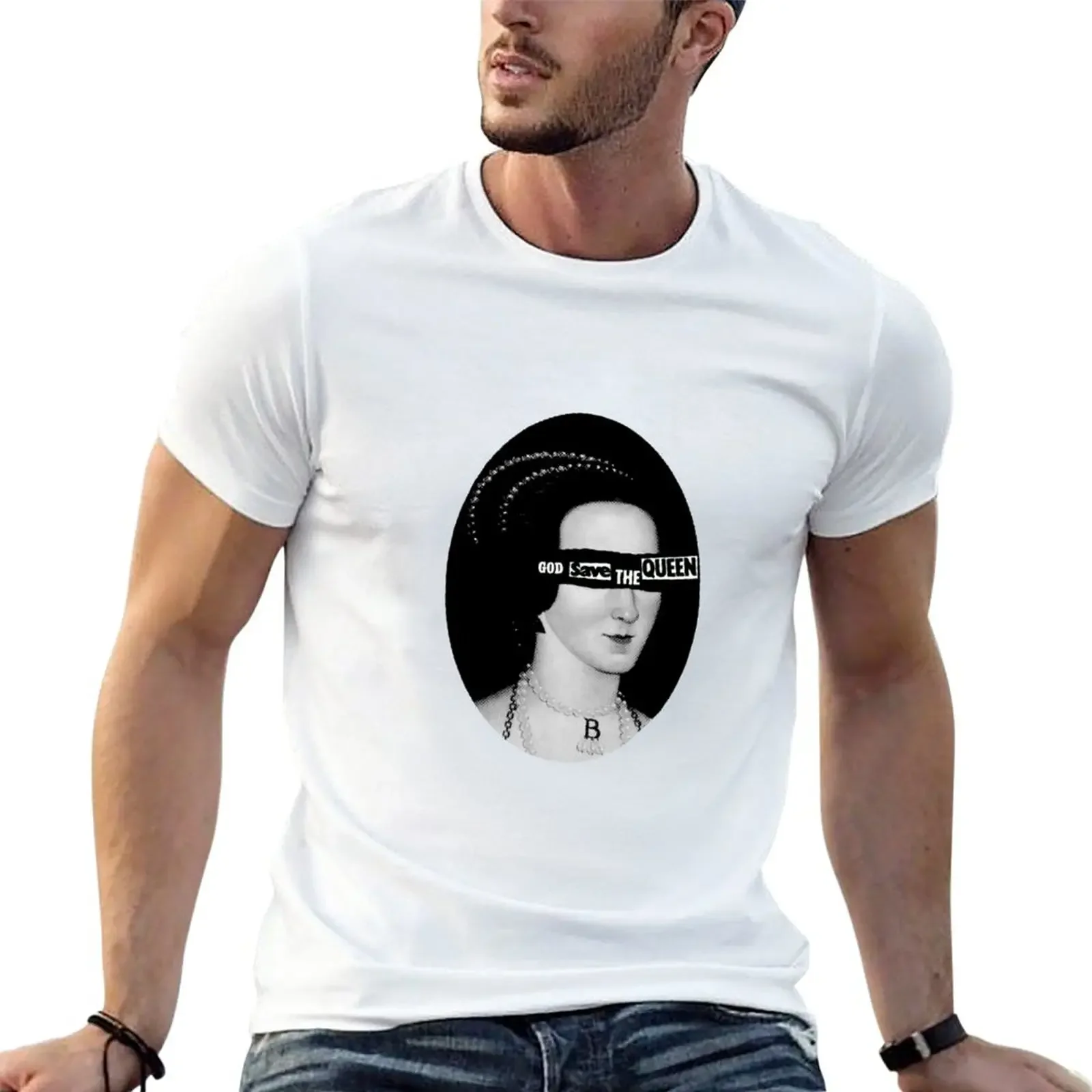 New God Save the Queen - Anne Boleyn T-Shirt t shirt man sports fan t-shirts tops boys animal print shirt mens t shirt