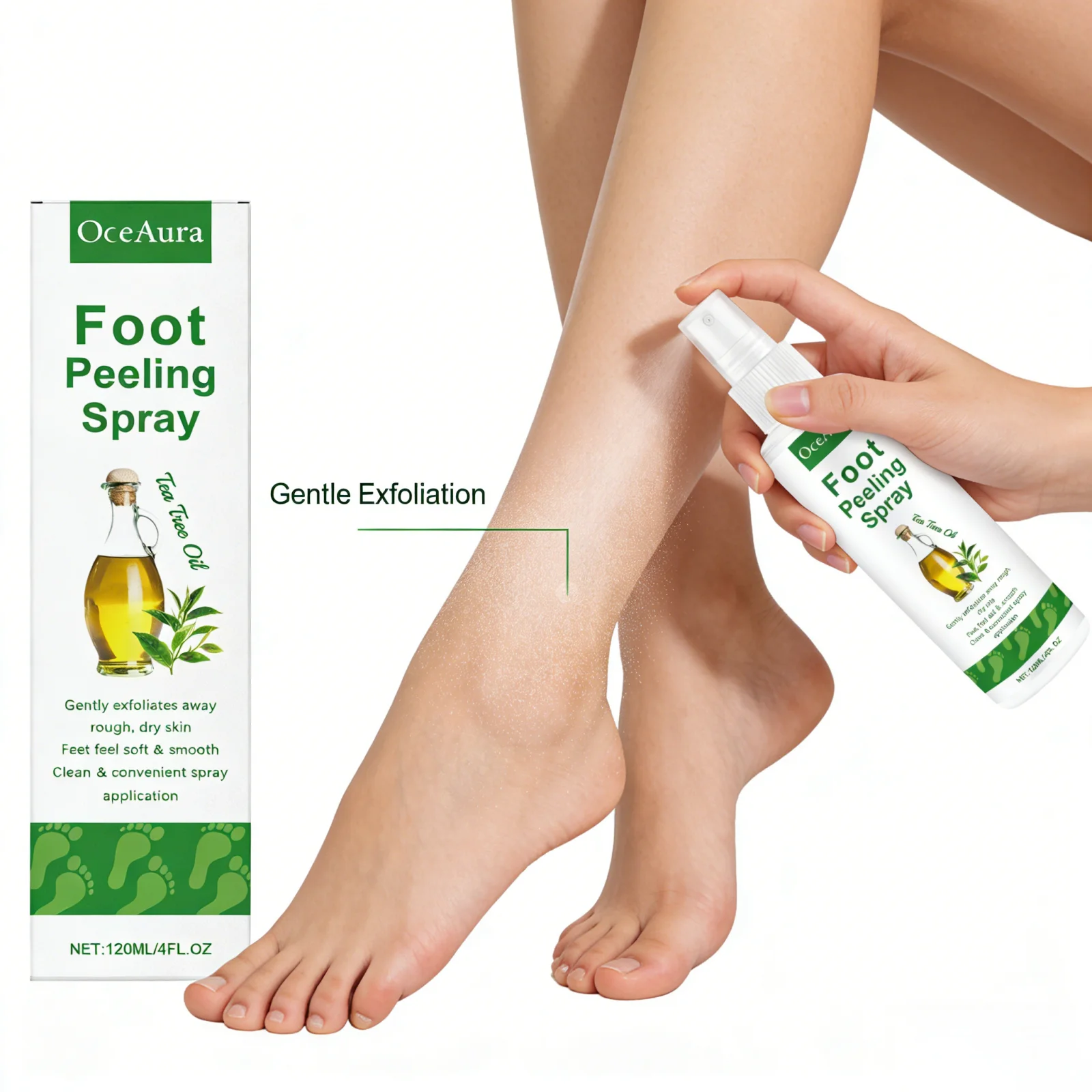 Spray Esfoliante para Pés OceA - Glycolic Acid Exfoliant avaliação e preço