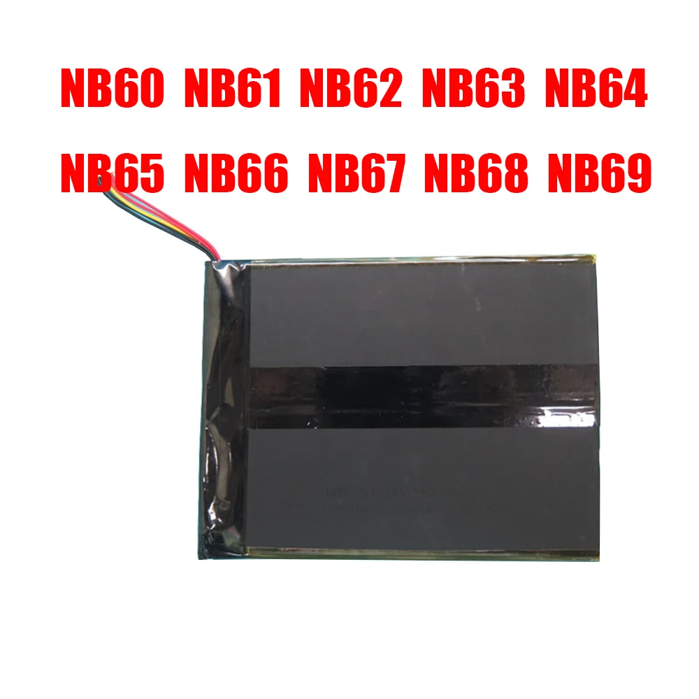 

Laptop Replacement Battery For Irbis NB60 NB61 NB62 NB63 NB64 NB65 NB66 NB67 NB68 NB69 3.8V 6000MAH 22.8WH New