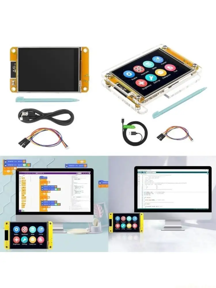 F62C 2.8inch ESP32 Development Board WiFi Bluetooth-compatible ESP32-2432S028 240x320