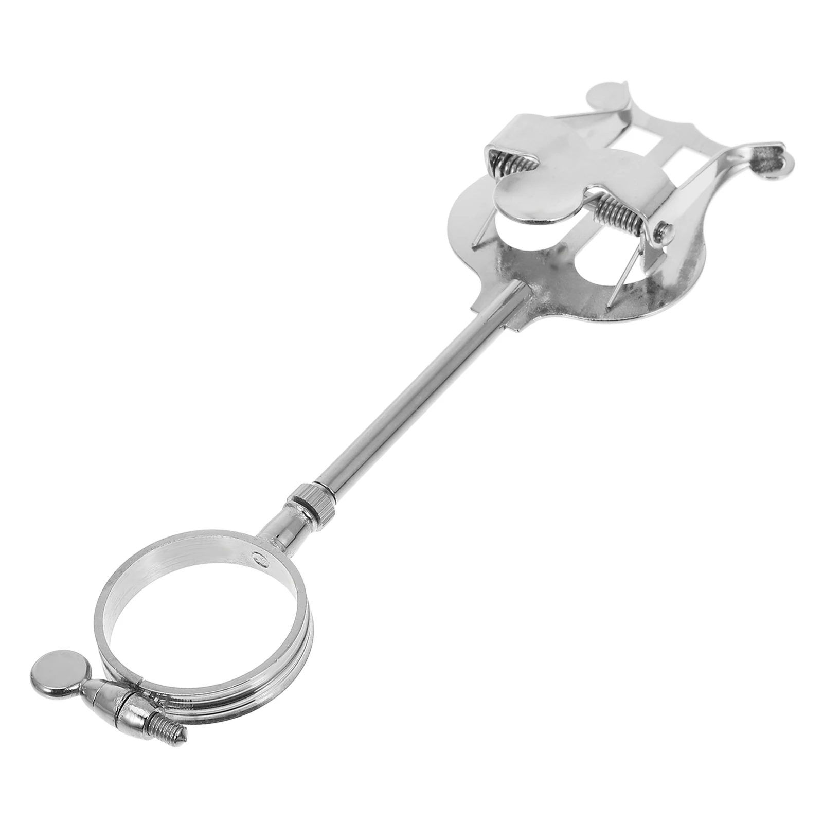 

Clarinet Music Score Clip Holder Silver Band Instrument Student Lightweight Durable Sheet Music Stand Portable Practical Guitar
