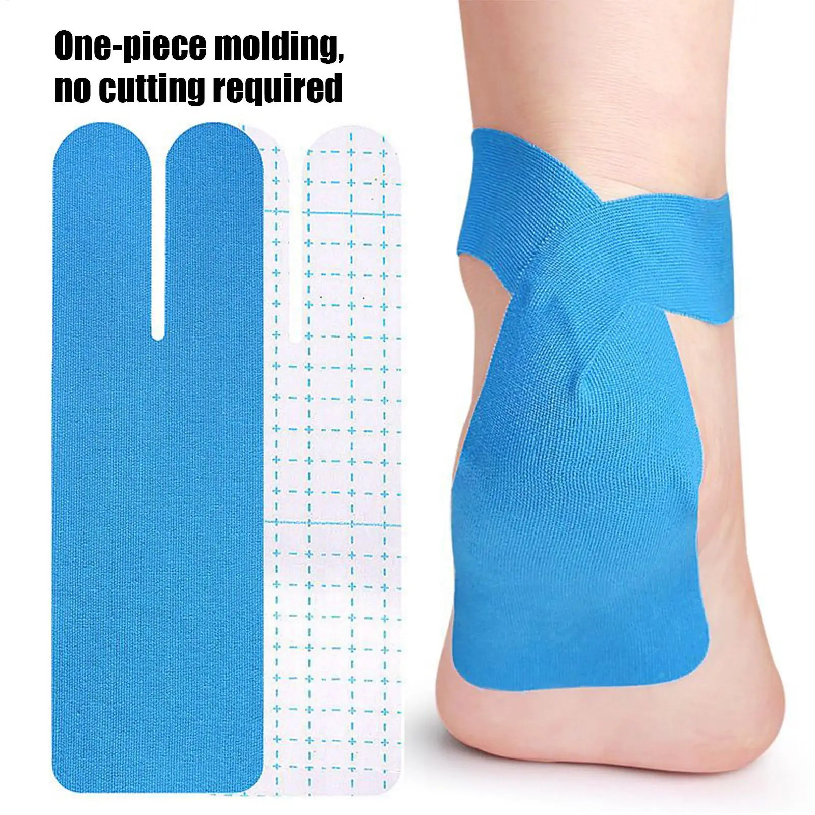 

10pcs Precut Kinesiology Tape, Muscle Support Ankle Stabilizer For Running Hiking Sports Jumping Training drop shipping