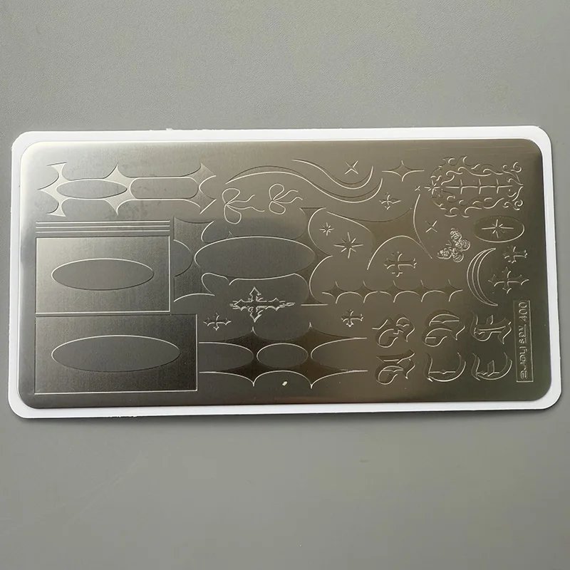 XMQ NAIL ART STAMPING PLATES LINES TEMPLATES CLOCK TEMPLATES