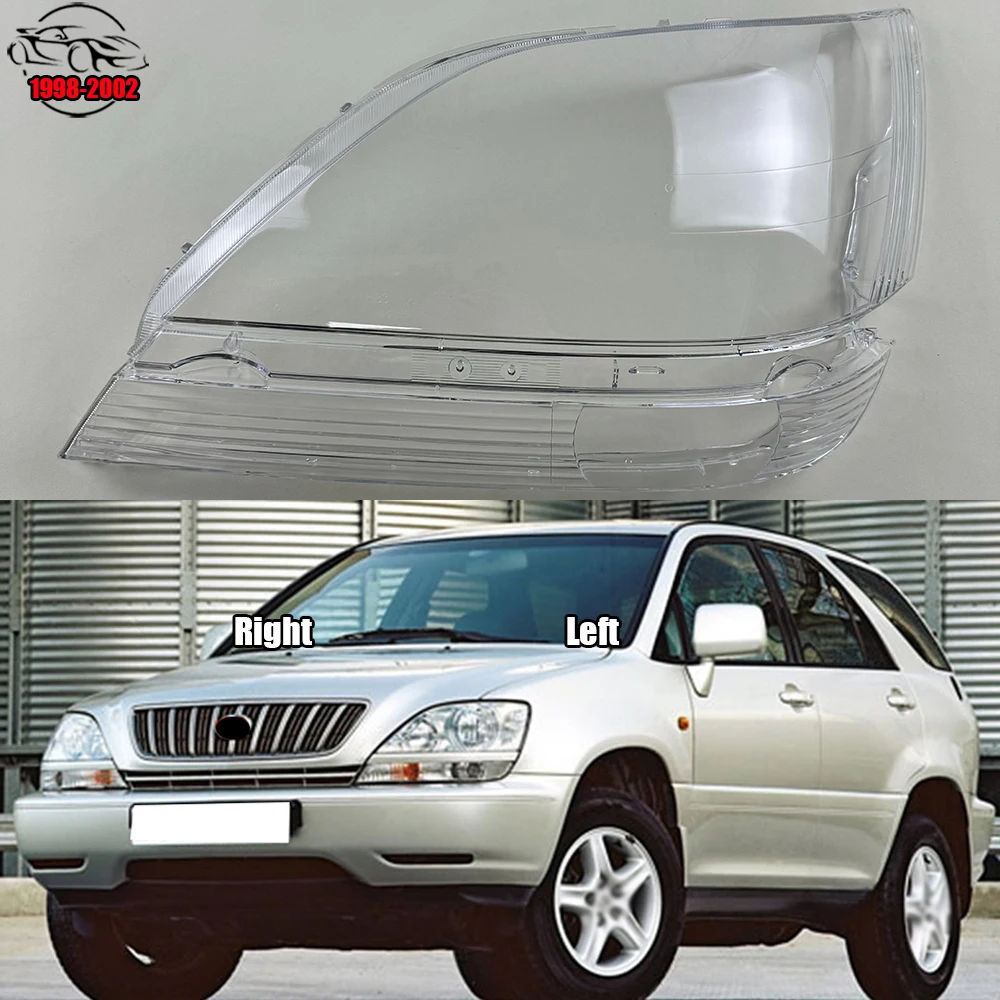 

For Lexus RX300 1998~2002 Car Front Headlight Lens Cover Auto Shell Headlamp Lampshade glass Lampcover Head lamp light cover