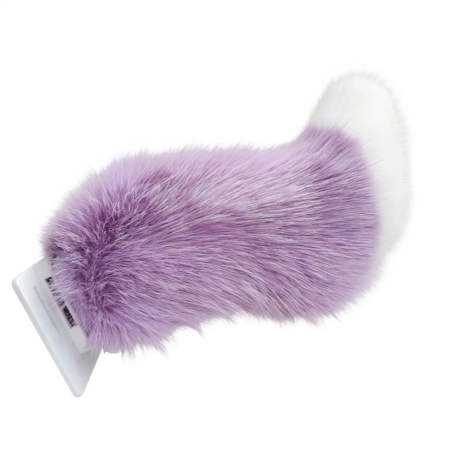 Wagging Tail For Car Rechargeable Adhesive Plush Exterior Decoration Moving Tail With Remote Control For Vehicle SUV Truck