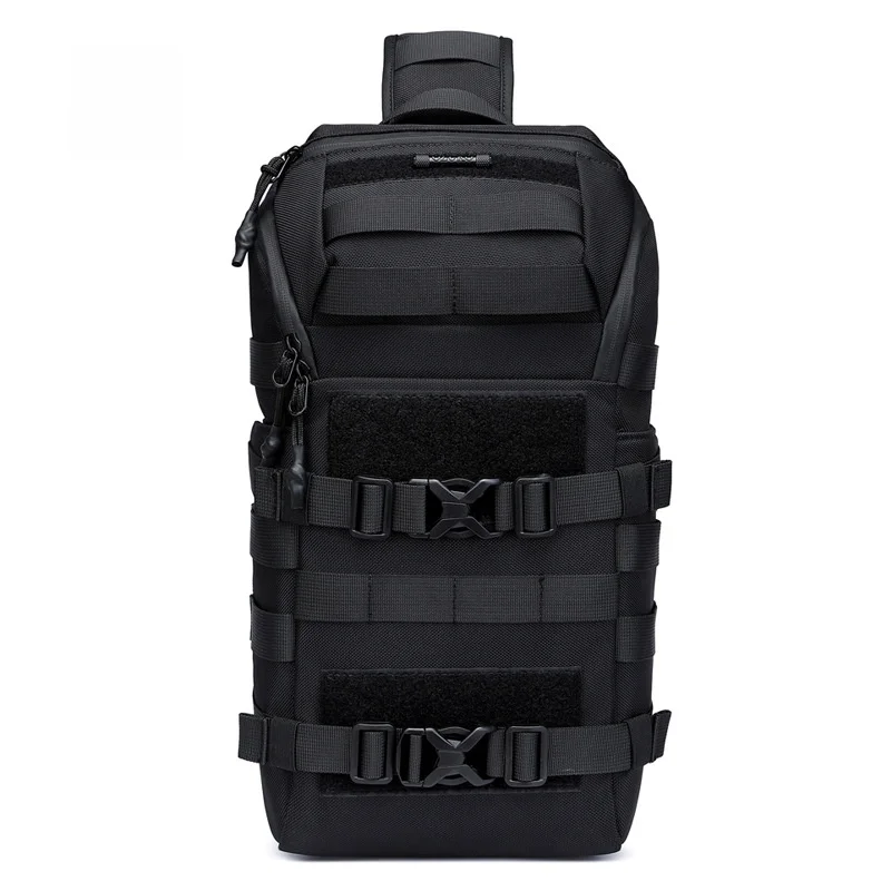 ozuko-men's-tactical-large-capacity-crossbody-chest-bag-outdoor-waterproof-wear-resistant-multi-functional-utility-bag