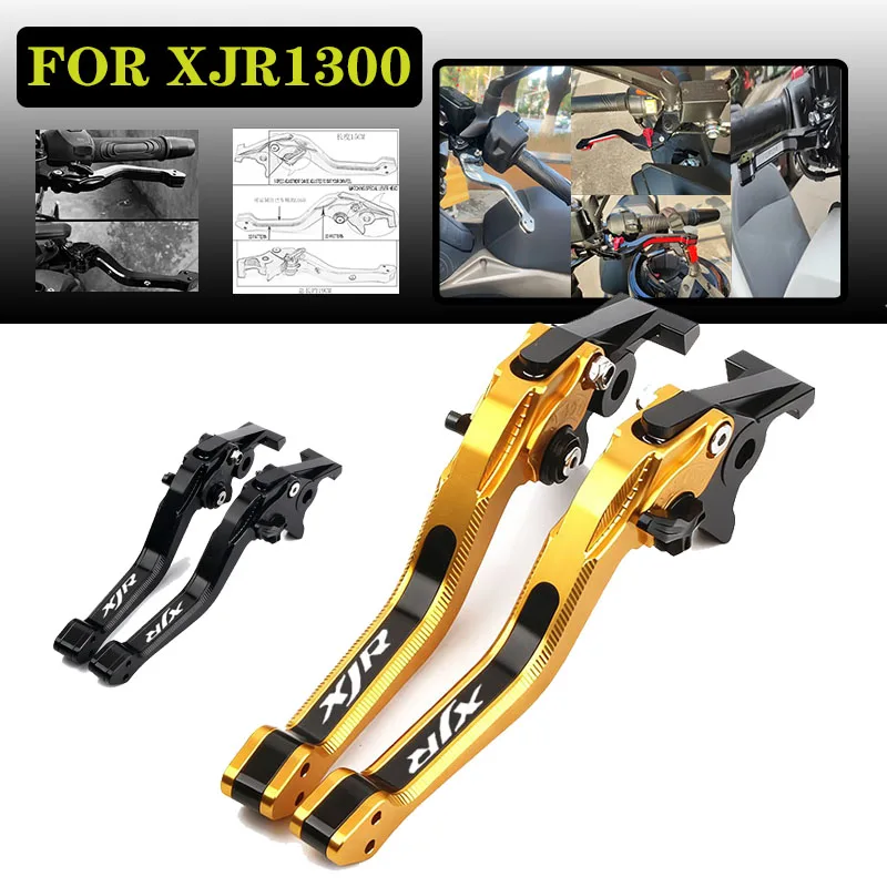 

Регулируемый рычаг тормоза и сцепления 5D из алюминия с ЧПУ для мотоциклов Yamaha XJR1300 XJR 1300/Racer 2004-2016