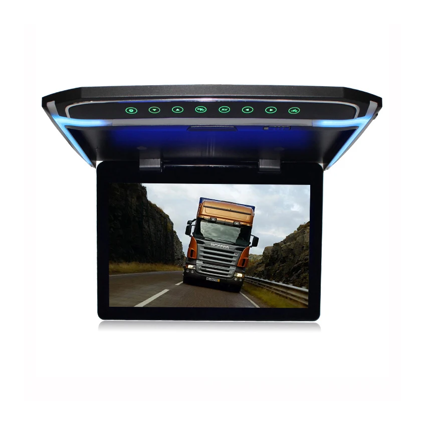 Ultra-thin 10.1-inch ceiling display, flip ceiling display MP5 player HDMI car TV Accessories