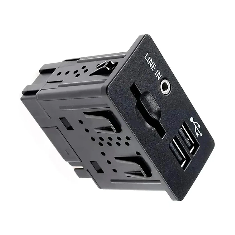 Media Center Usb Sd Card Audio Aux Input Port Module EM2Z19A387B Fit For Ford Edge