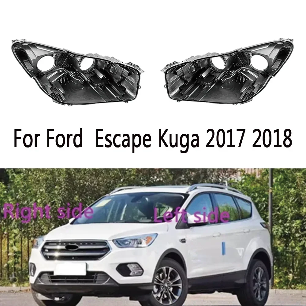 

HTTCY для Ford Escape kuga 2017 2018, дом на фару автомобиля, задняя база, передняя авто фара, задний дом