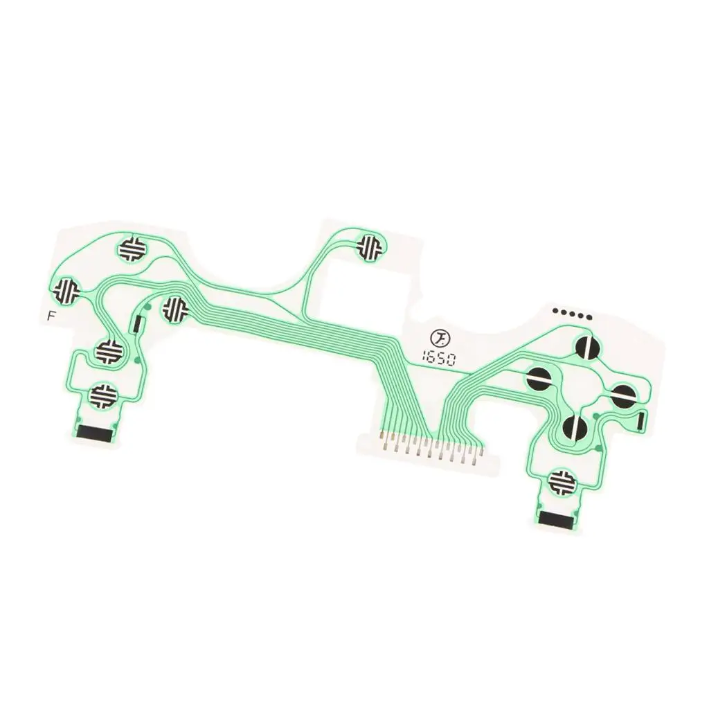 Conductive Film Ribbon Button Repair Parts for Controller DualShock 4 Green