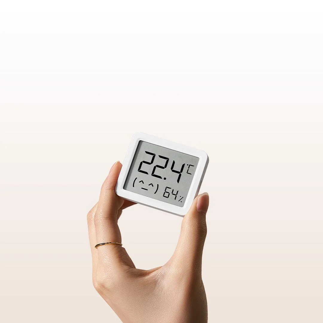 New Mijia Smart temperature humidity sensor 3 Mini Digital Hygrometer Humidity Work Mi Home APP China Region Only