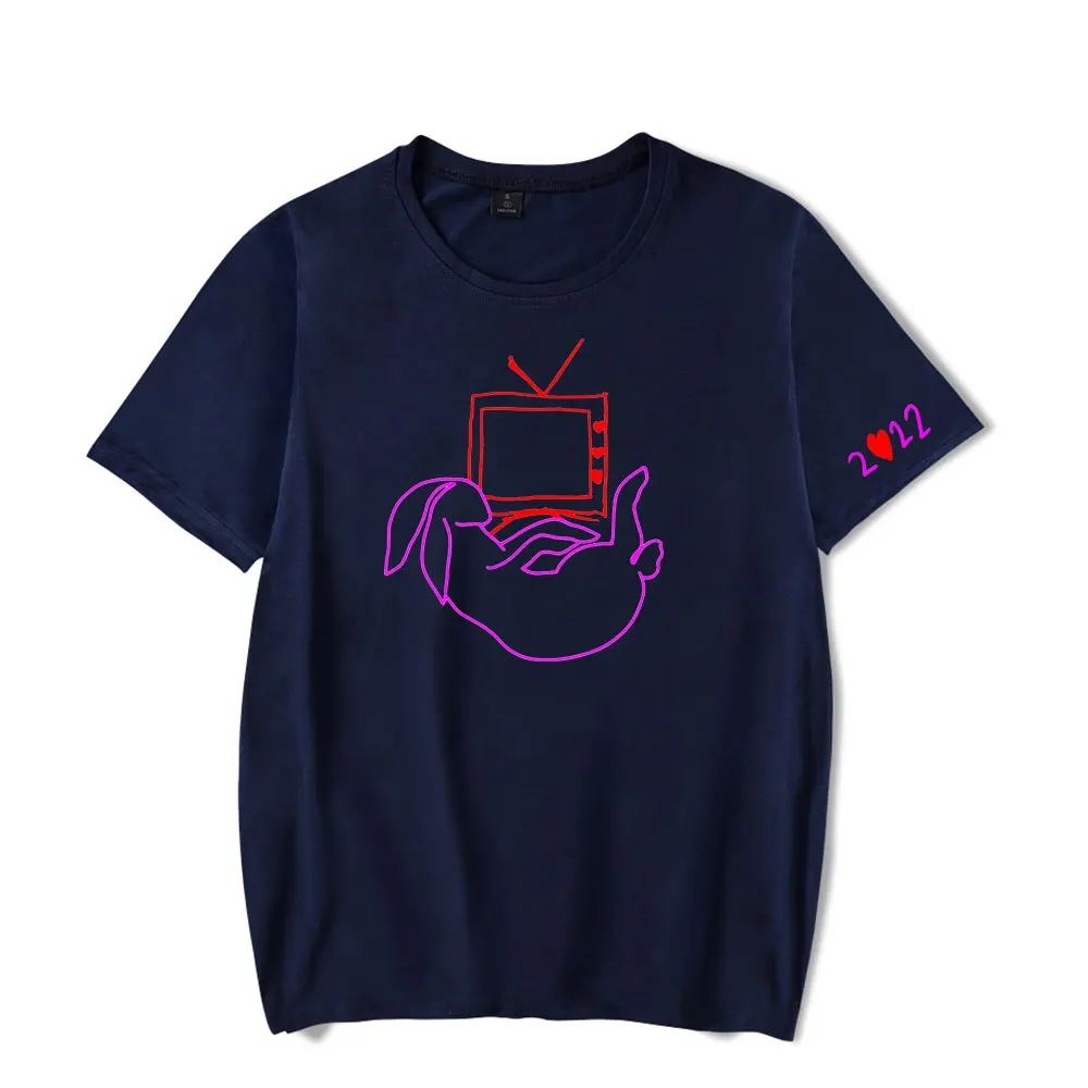 Love On Tour Bunny TV logo Merch T-Shirt Men and Woman Short Sleeve Women Funny T Shirt Unisex Harajuku Tops