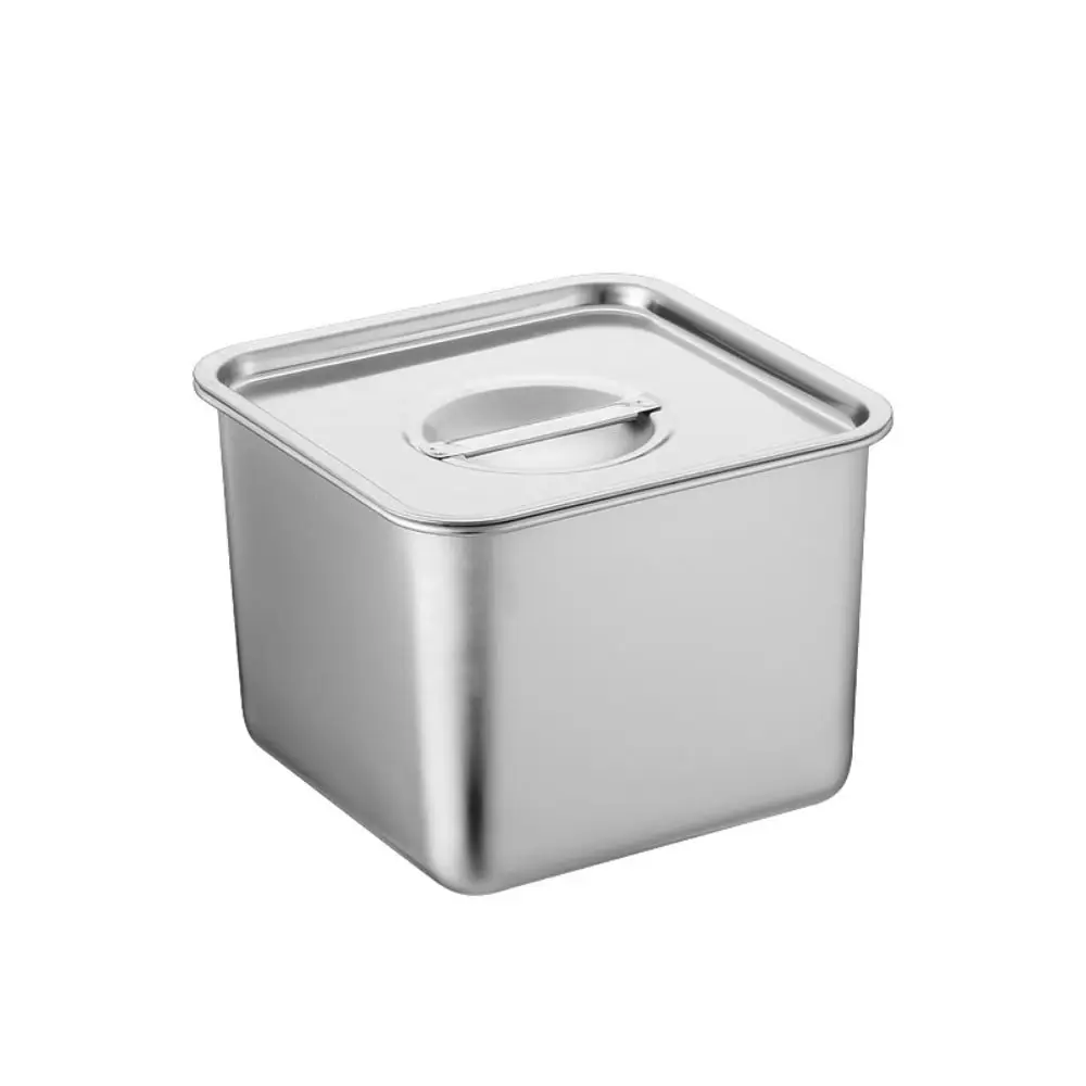 

new Stainless Steel Sealing Seasoning Box Multi Sealing Spice Jar Household Kitchen Accessories Spice Tank Pots