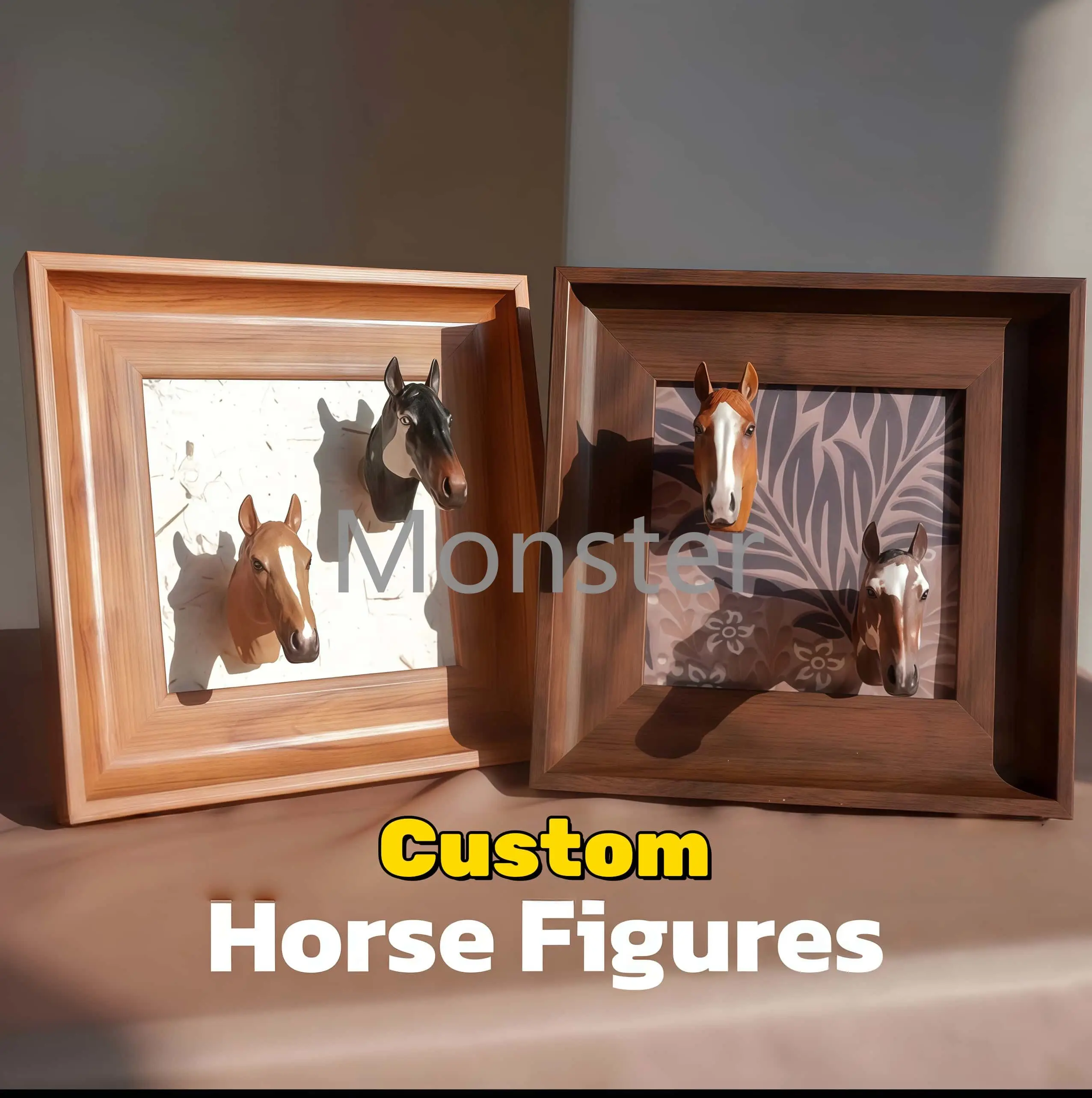 【Warmbloed maatwerk】DIY Warmbloed huisdier portret gips 4-6cm Warmbloed huisdier minnaar cadeau gepersonaliseerde huisdier blinde doos