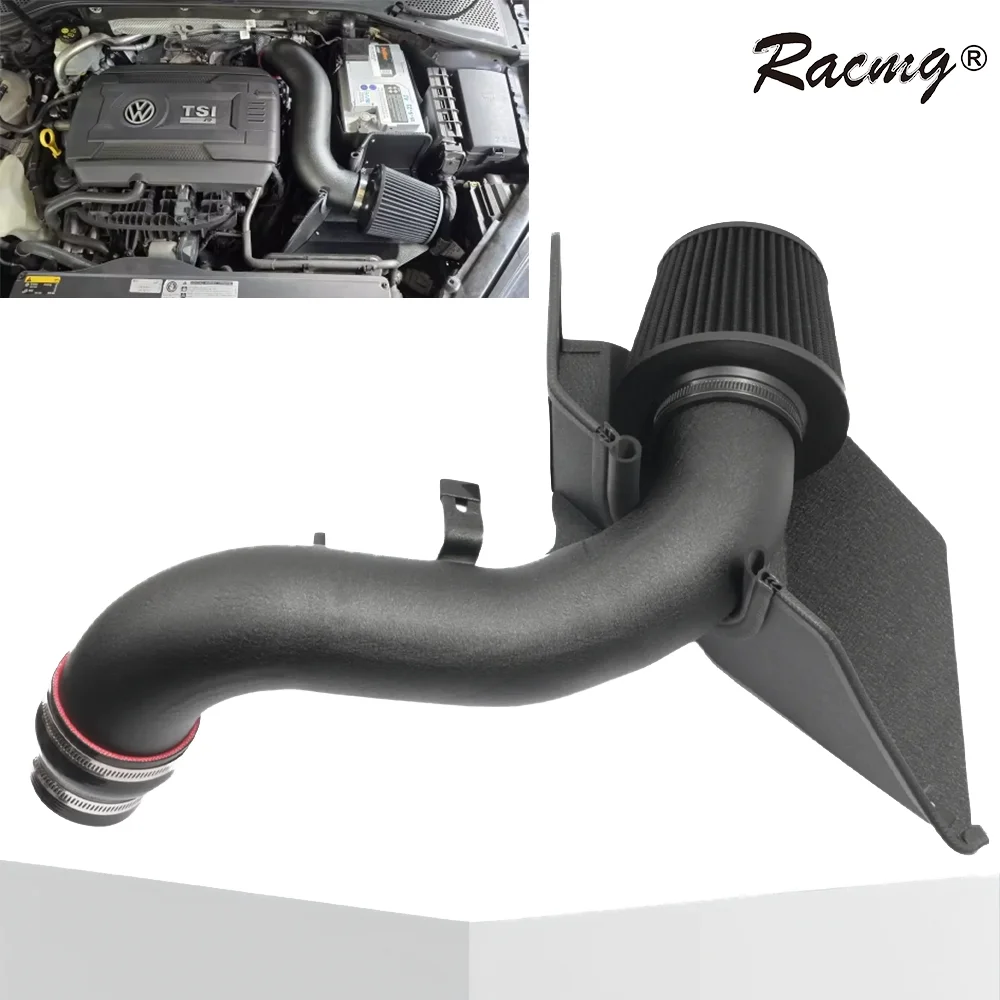 

Cold Air Intake System Kit for VW Passat 2.0T EA888 Golf GTI MK7 with Filter New Car Black Heat Shield Cold Air Intake System