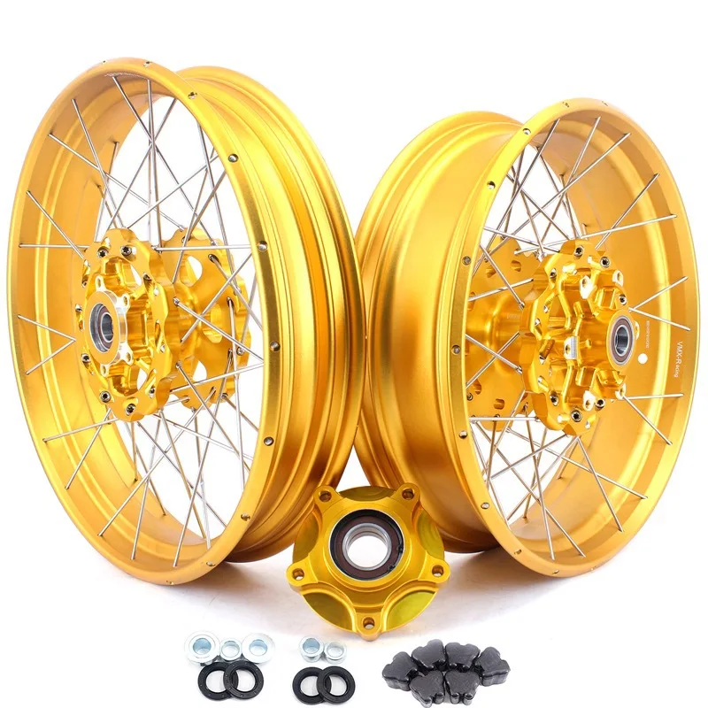 Electric motorcycle wheel hub, vacuum variable diameter spoke wheel set, forged in the original car, suitable for