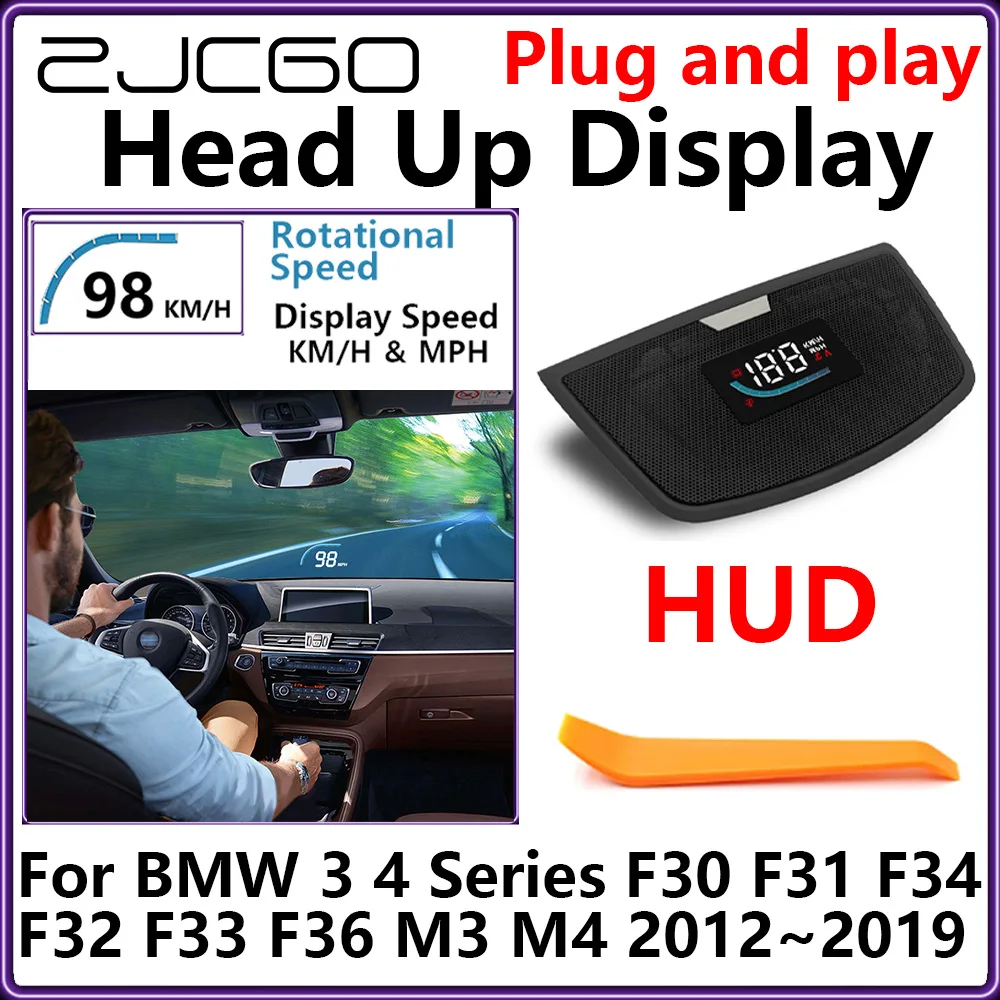 

HUD Head Up Display Car Projector Plug and Play Display Rotational Speed for BMW 3 4 Series F30 F31 F34 F32 F33 F36 M3 M4