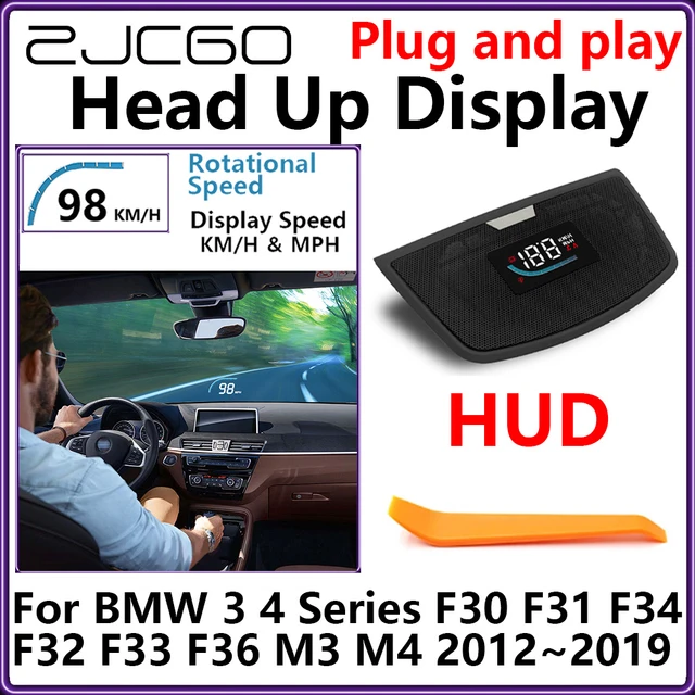 HUD Head Up Display Car Projector Plug and Play Display Rotational Speed  for BMW 3 4 Series F30 F31 F34 F32 F33 F36 M3 M4 - AliExpress 34