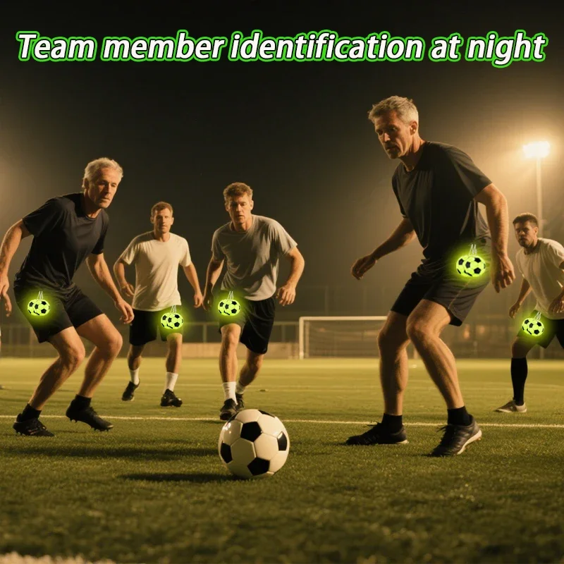 5/10/20PCS Football Reflective Key Chain, Suitable for Team Group Training and Backpack Hanging Accessories